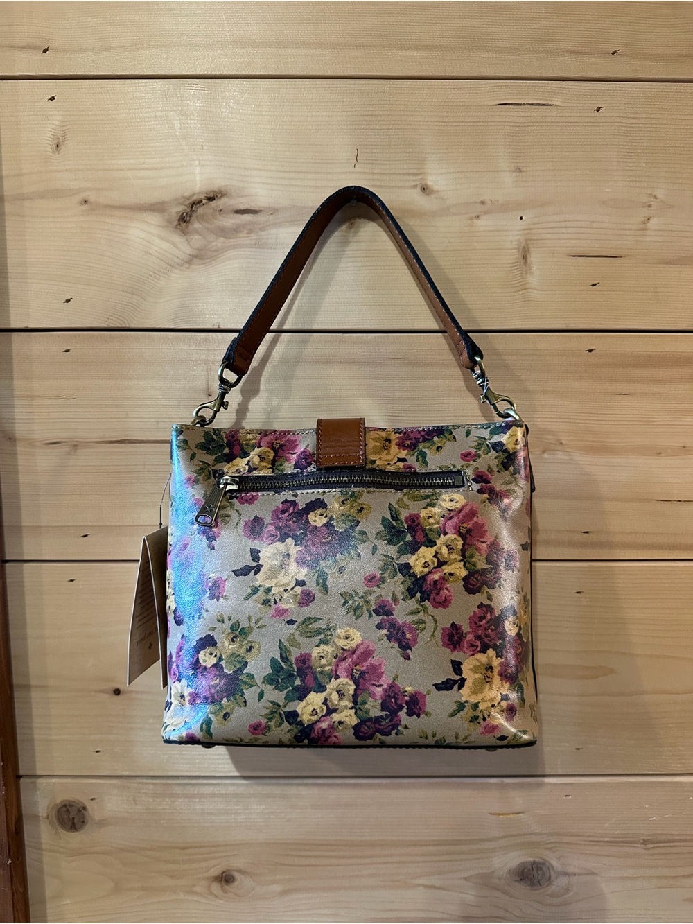 Patricia Nash Leather Irving Bucket Crossbody Bag | Leather - Picture 2 of 2